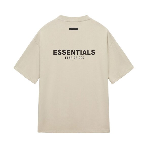 Fear of God Essentials Cream Short Sleeve Tee - Picture 1 of 2